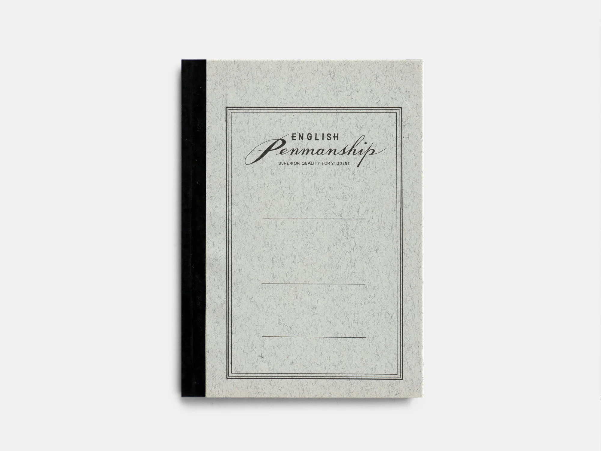 English Penmanship Notebook (1960s)