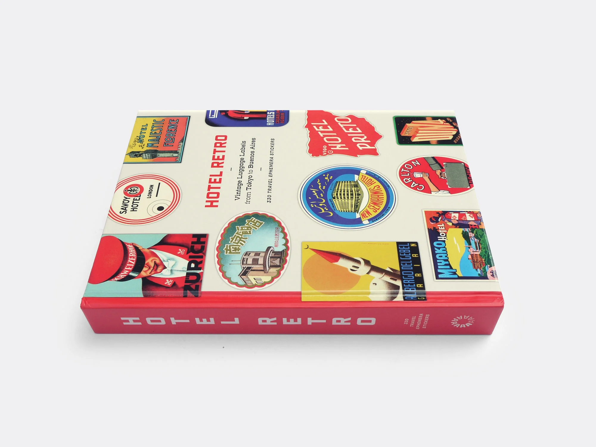 Hotel Retro Sticker Book