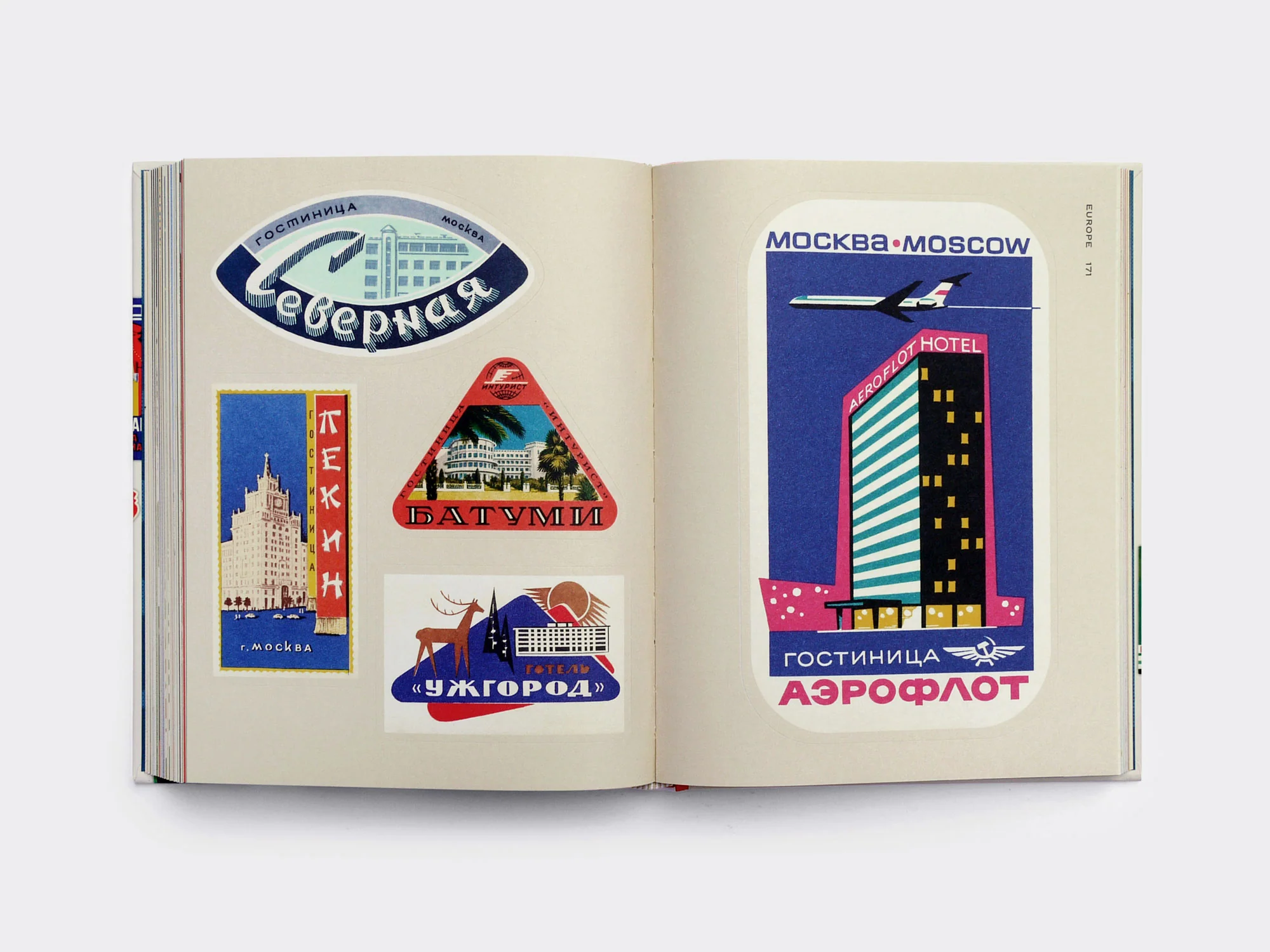 Hotel Retro Sticker Book - Image 2