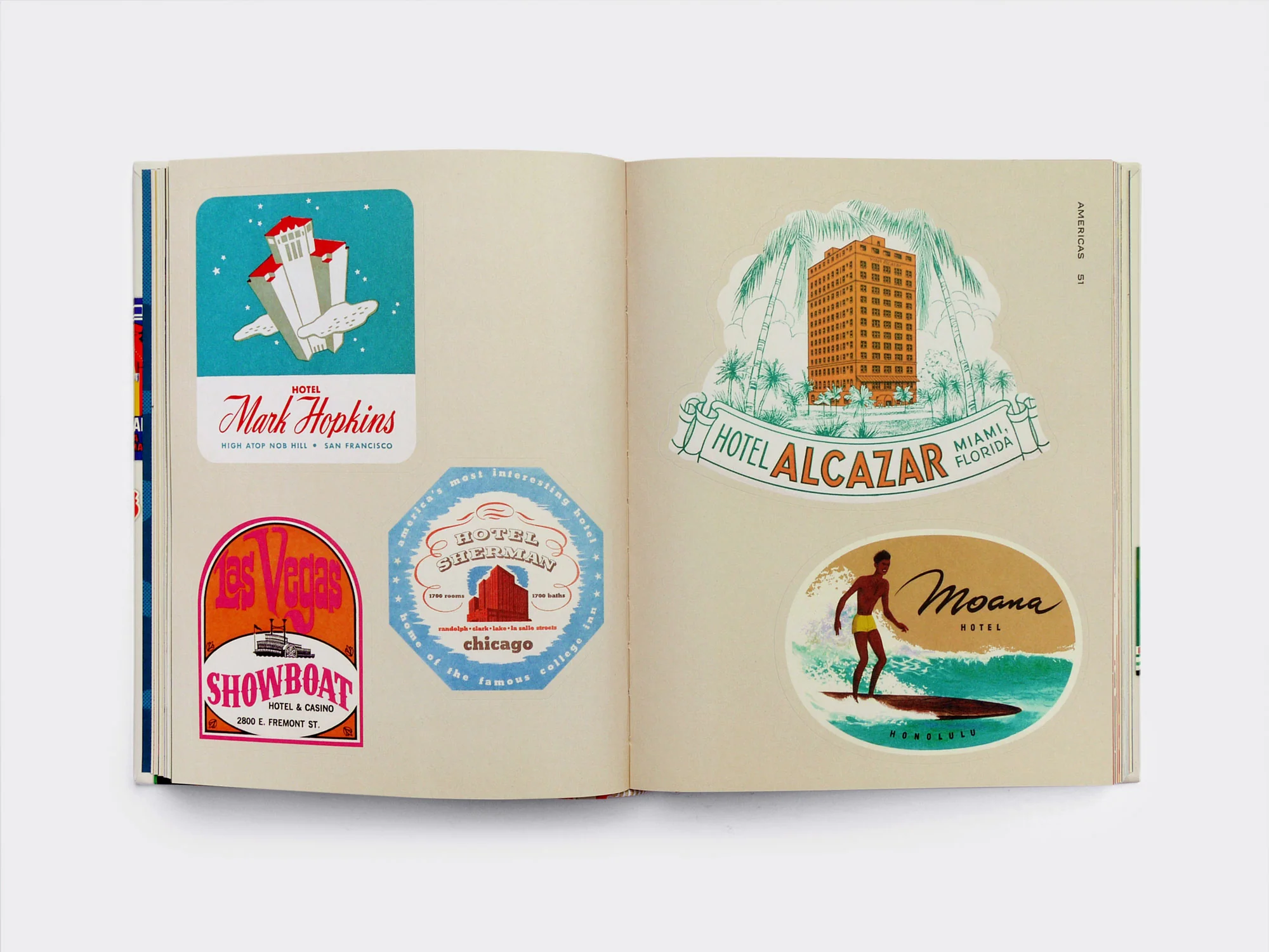 Hotel Retro Sticker Book - Image 4
