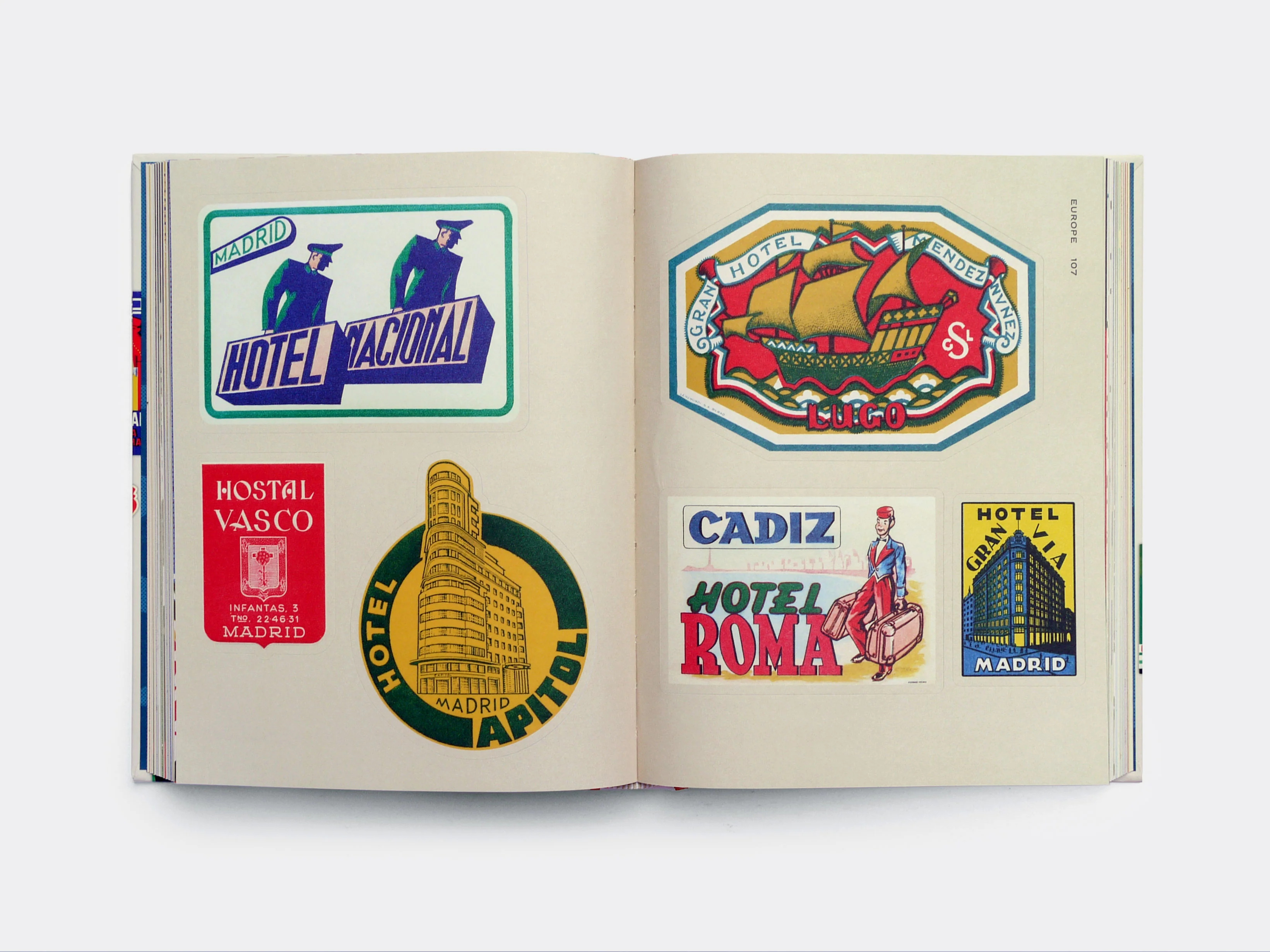 Hotel Retro Sticker Book - Image 5