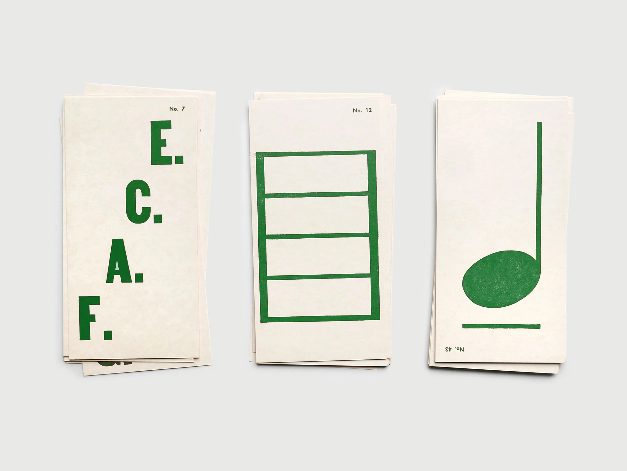 Music Flash Cards (x6)